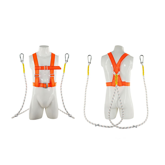 Half body harness Climbing Harness with double hooks