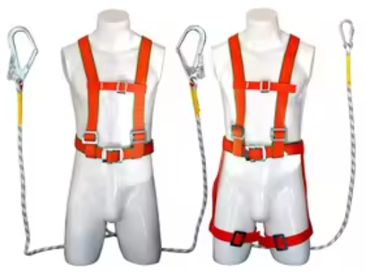 Hot Sales Full Set Full Body Safety Harness with Lanyard