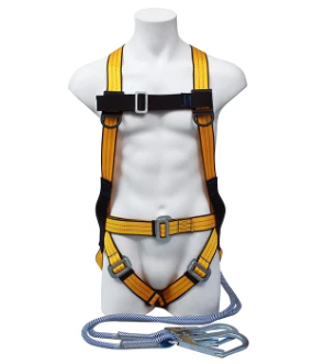 High Visibility Color Full Body Safety Belt Harness