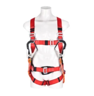 ANSI Double Lanyard Construction Body Safety Ladder Roofing Harness