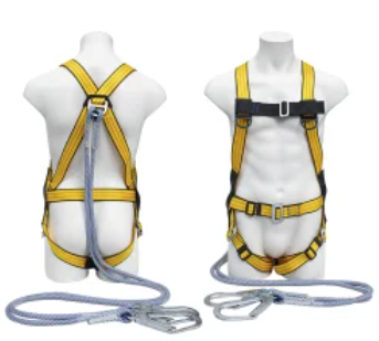 Waist Belt 2 Hook Fall Protection Miller Safety Harness with Lanyard