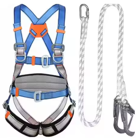 Nylon Body Belt ANSI Fall Protection Hunting Safety Harness Suppliers