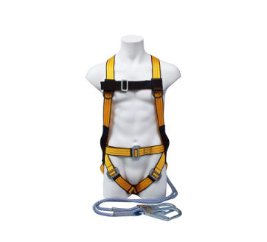 Fall Protection Adjustable Electrician Insulated Full Body Double Hook Harness