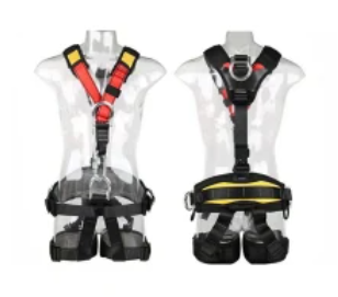 Adjustable Construction Retractable Shoulder Strap Guide Safety Harness Kit