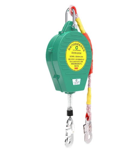 30 Meters En360 Safety Equipment Retractable Fall Arrester Self-Retracting Lifeline with Stainless Steel Rope Arrest