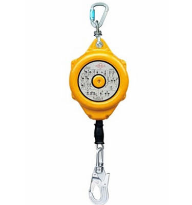 10 Meters En360 Safety Equipment Retractable Fall Arrester Self-Retracting Lifeline with Stainless Steel Rope Arrest