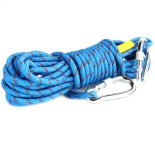 Hot Sale China Manufacturer Direct Sale Yellow 11mm Nylon Static Safety Rope Rock Climbing Rope